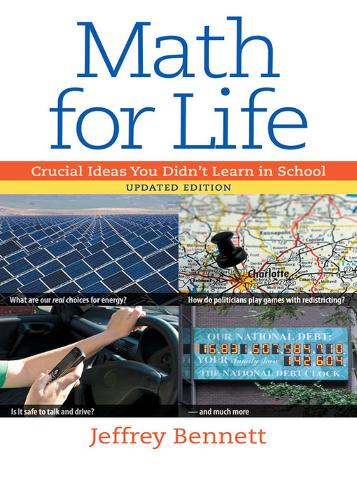 Title details for Math for Life by Jeffrey Bennett - Wait list